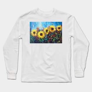 With Ukraine in the heart Long Sleeve T-Shirt